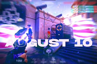 make you a cool and flashy valorant montage thumbnail
