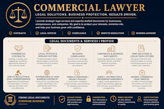 be your commercial lawyer for legal notice, bankruptcy, china contract,civil law