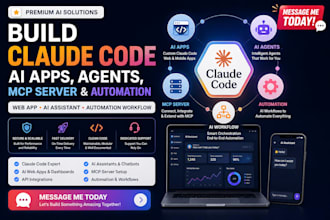 build claude code ai apps agents mcp server  automation web app ai assistant cla