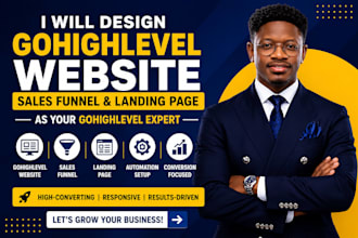 go highlevel website sales funnel go high level landing pages gohighlevel expert