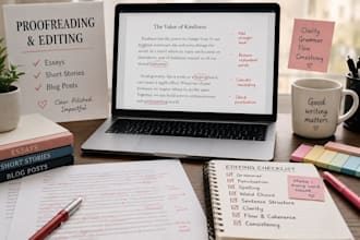 proofread and edit your english documents