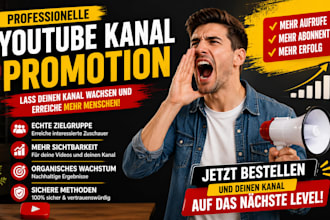 impulsaré tu canal de youtube con audiencia real y activa