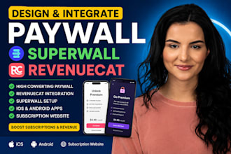 build paywall superwall paywall revenuecat subscription website for ios android