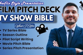 design film pitch deck movie pitch deck investor pitch deck TV show presentation
