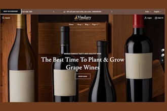 wine shopify store wine website liquor store wine store beverage alcohol store