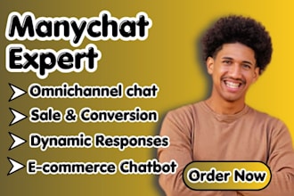 setup e commerce manychat chatbot and manychat automation for instagram dm