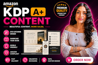 amazon KDP a content, amazon KDP book a plus content, amazon KDP a plus content