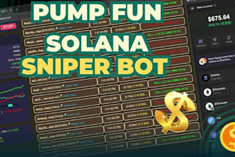 develop solana arbitrage bot, crypto arbitrage bot, volume bot, memecoin bot