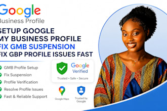 setup google my business profile fix gmb suspension fix gbp profile issues fast