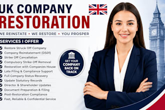 restore your UK company with companies house compliance