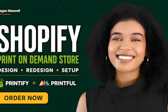 build a shopify print on demand store with printify and printful