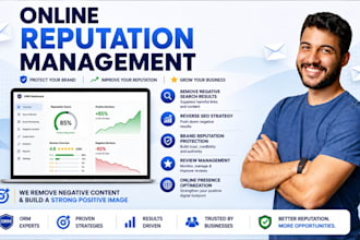 fix your online reputation with reverse SEO, brand management and google cleanup