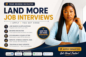 apply for jobs as your reverse recruiter and job search assistant