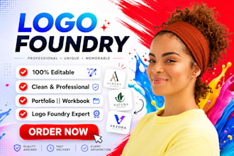 design a professional logo, branding kit and brand identity