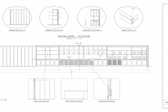 create shop drawings, joinery, and millwork for your custom furniture build