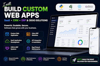 build custom web apps saas software crm erp and odoo solutions