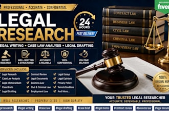 research case law, write legal memos and review legal documents