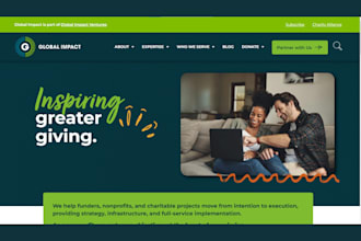 build crowdfunding website fundraising website charity ngo, non profit website