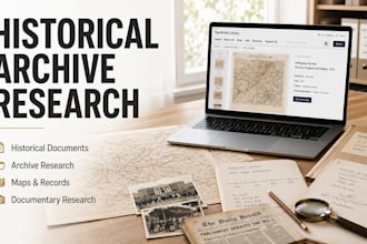 conduct historical archive and documentary research