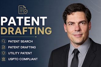 draft patent application conduct prior art search and uspto documentation