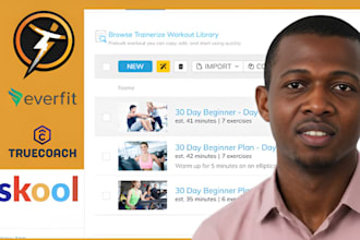 build your complete online fitness coaching system on trainerize and everfit