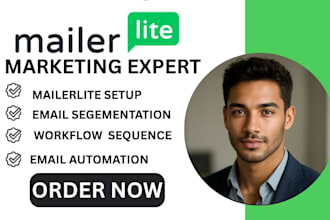 setup mailerlite email automation workflow sequence segmentation