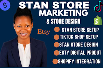 design stan store, set up tik tok shop stan store, stan store tik tok marketing