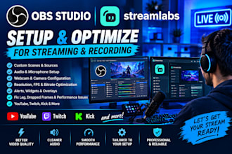 setup and optimize obs streamlabs for professional streaming and recording