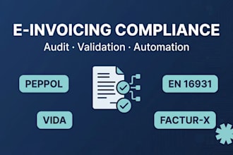 automate e invoicing setup for eu compliance xml invoice n8n invoice factur ubl