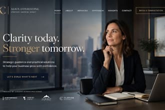 build wix consultant website wix financial advisor website wix career coach web