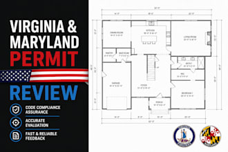 review structural drafting sets for virginia and maryland permit
