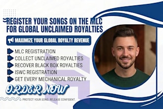 register your songs on the mlc for global unclaimed royalties