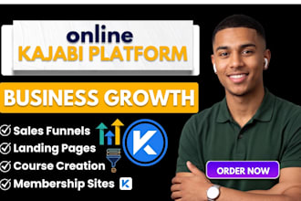 setup kajabi website, kajabi online course site, kajabi sales funnel, kartra