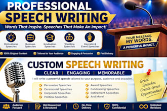 create startup launch speeches that inspire confidence and attract opportunities
