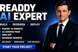 build readdy ai website readdy ai web app readdy ai landing page