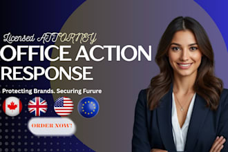 respond to your uspto trademark office action as your attorney