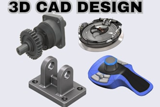 do hard surface 3d cad design 3d product design solidworks fusion360 3d printing