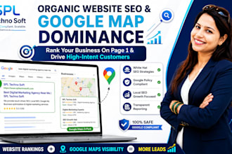 do organic website SEO and local search ranking for business growth