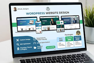 design a modern wordpress website
