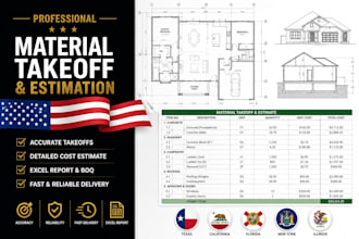 provide structural drafting, permit site plans, and material takeoffs