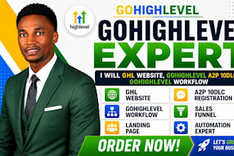 ghl website, gohighlevel a2p 10dlc, gohighlevel workflow