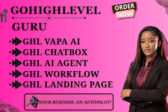 setup gohighlevel ai agent, ghl voice ai, ghl vapi ai,ghl chatbot and automation