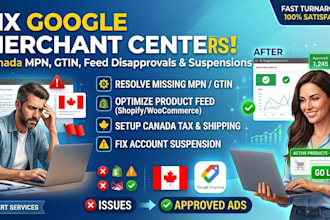 fix google merchant center mpn, gtin, and product feed errors for shopify