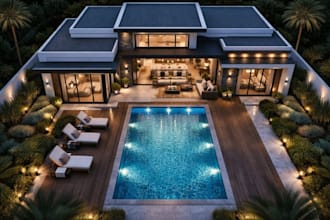 create professional landscape master plan planting plan and site design