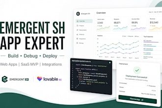 build, debug and deploy emergent sh and lovable ai apps