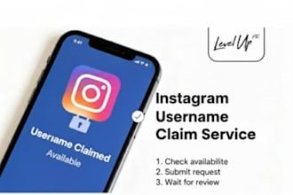 research inactive usernames and assist with claim, username recovery