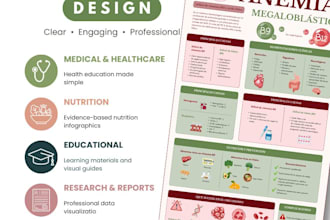 design a professional canva infographic