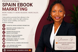 spanish translation, ebook promotion book marketing for amazon KDP authors