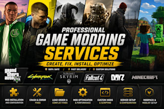 create fix install optimize gta 5 cyberpunk 2077 skyrim fallout 4 mods dayz mod