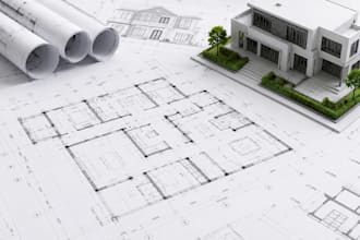 floor plan house plan cad drawing blueprint permit drawing autocad